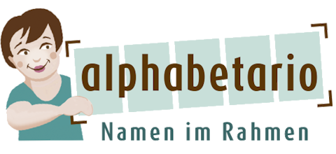 alphabetario - Alphabet Fotografien, (Gast-)Geschenke Trebur, Logo